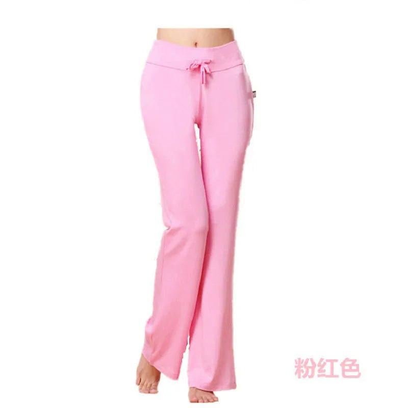 Women’s High-Waist Flare Yoga Leggings – Seamless Push-Up Workout Pants