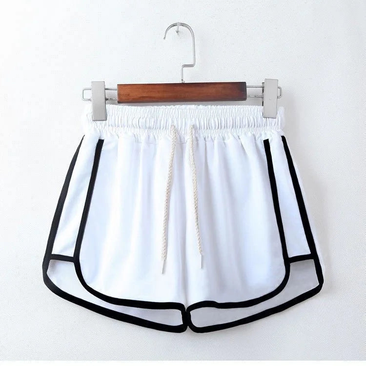 Women's Summer Yoga Shorts – Mid-Waist, Loose, Breathable, Wide-Leg Gym Pants