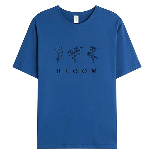 Women’s Oversized Cotton Summer T-Shirt – Short Sleeve Casual Tee