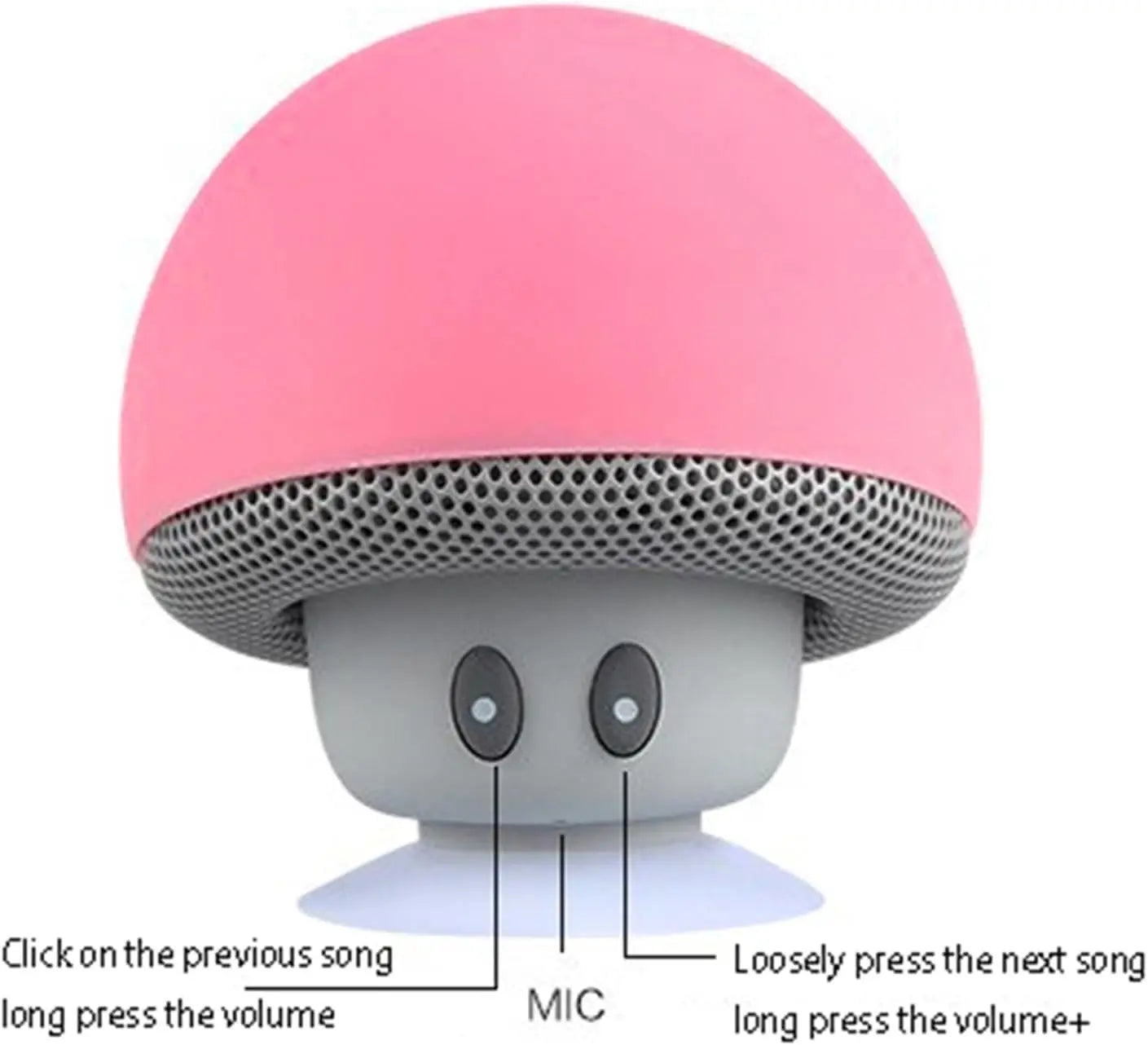 Wireless Bluetooth Speaker – 30ft Range, Subwoofer, Outdoor & Cycling