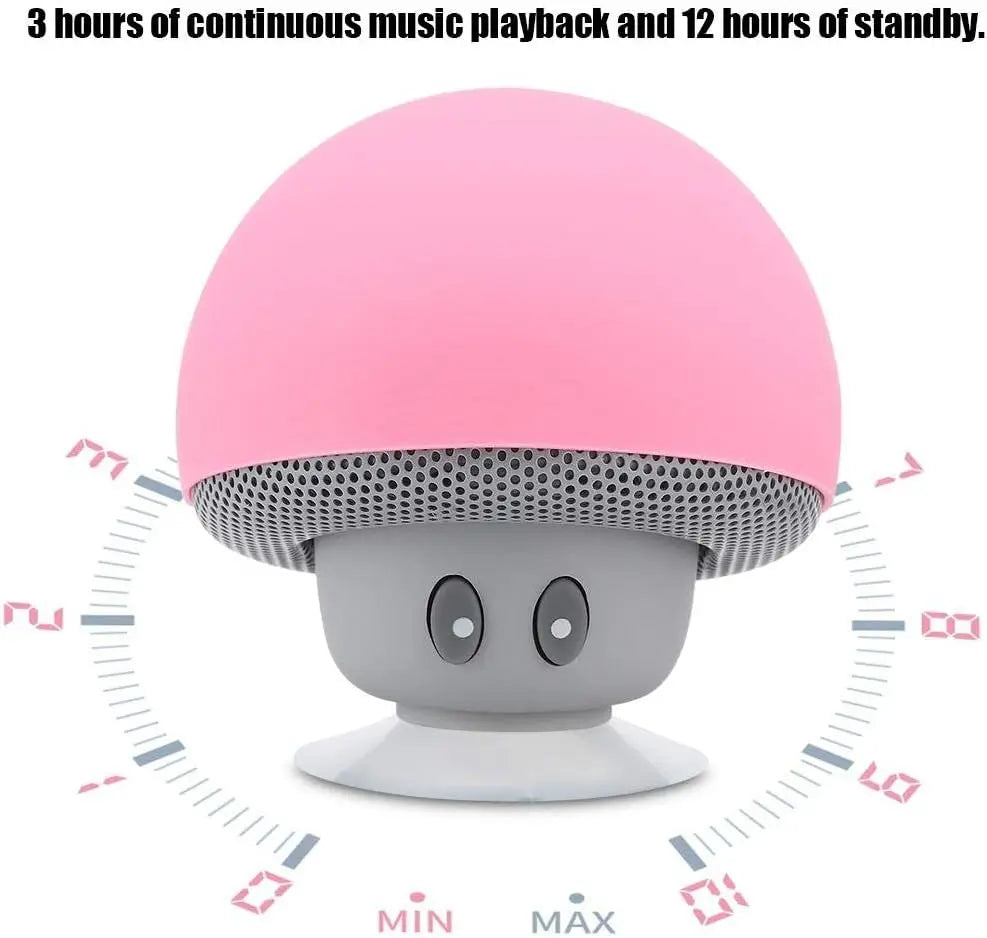 Wireless Bluetooth Speaker – 30ft Range, Subwoofer, Outdoor & Cycling