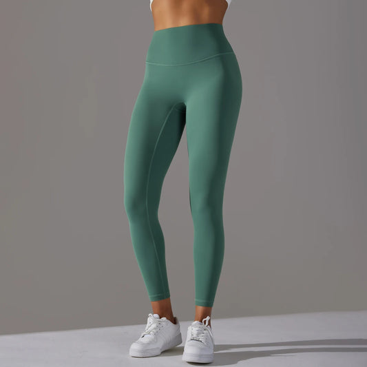 Women’s Yoga Leggings High Waist Fitness Pants – Breathable Running, Cycling & Gym Workout Sportswear