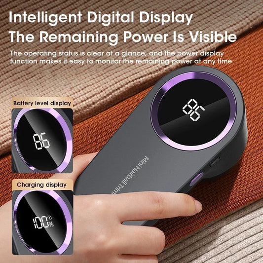 USB Rechargeable Lint Remover – Electric Fabric Shaver