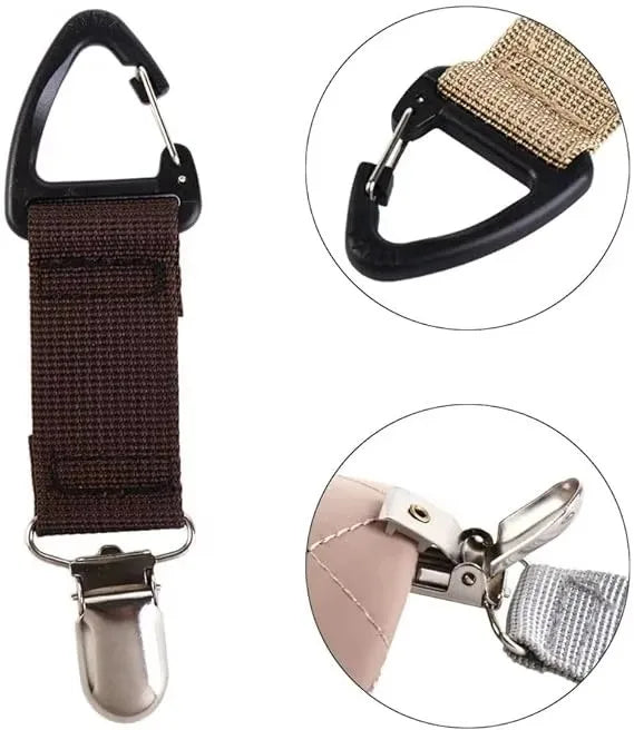 Portable Outdoor Hat & Glove Clip Organizer