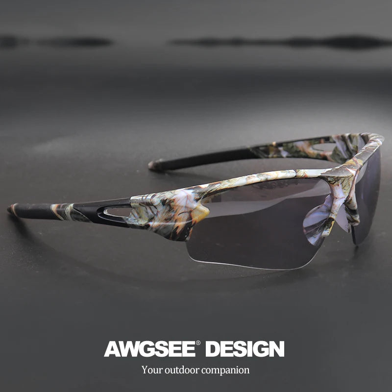 Unisex Sports Sunglasses – Semi-Rimless