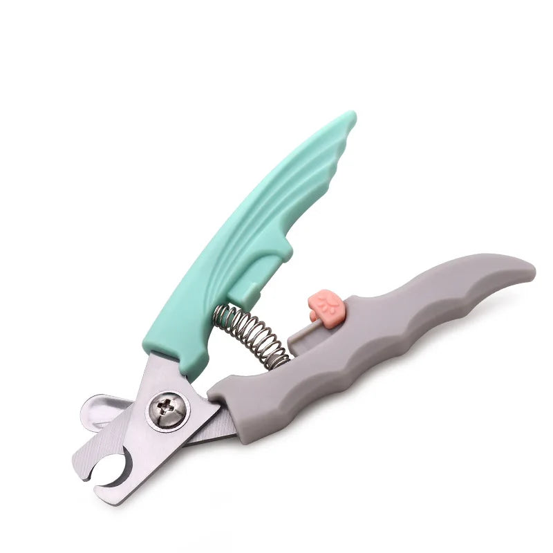 Professional Pet Nail Clipper with Safety Guard – Stainless Steel for Cats & Dogs