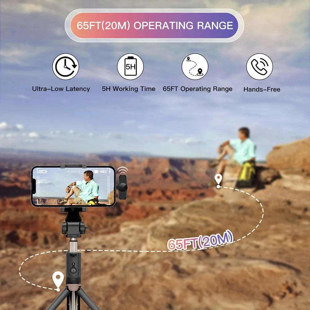 K61 Wireless Lavalier Mic – Mini Clip-On Microphone for Phone & Laptop