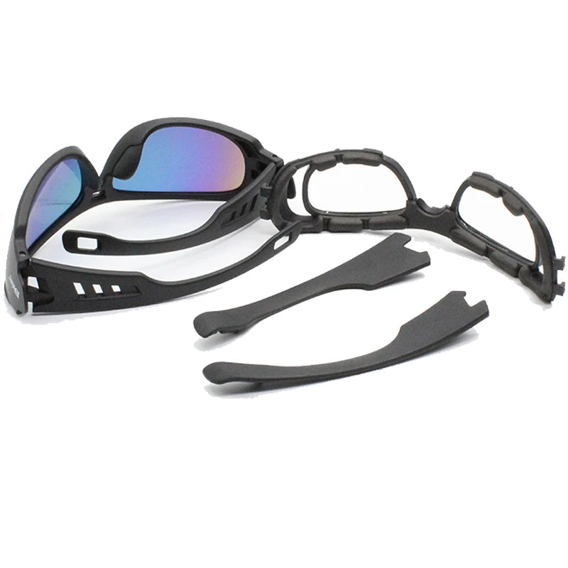 C6 Tactical Polarized Glasses – Windproof Outdoor Goggles