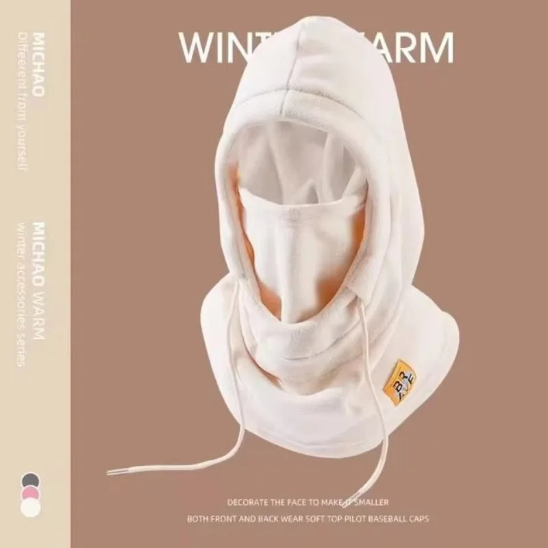 3-in-1 Winter Windproof Balaclava – Hat, Mask & Neck Warmer for Men & Women