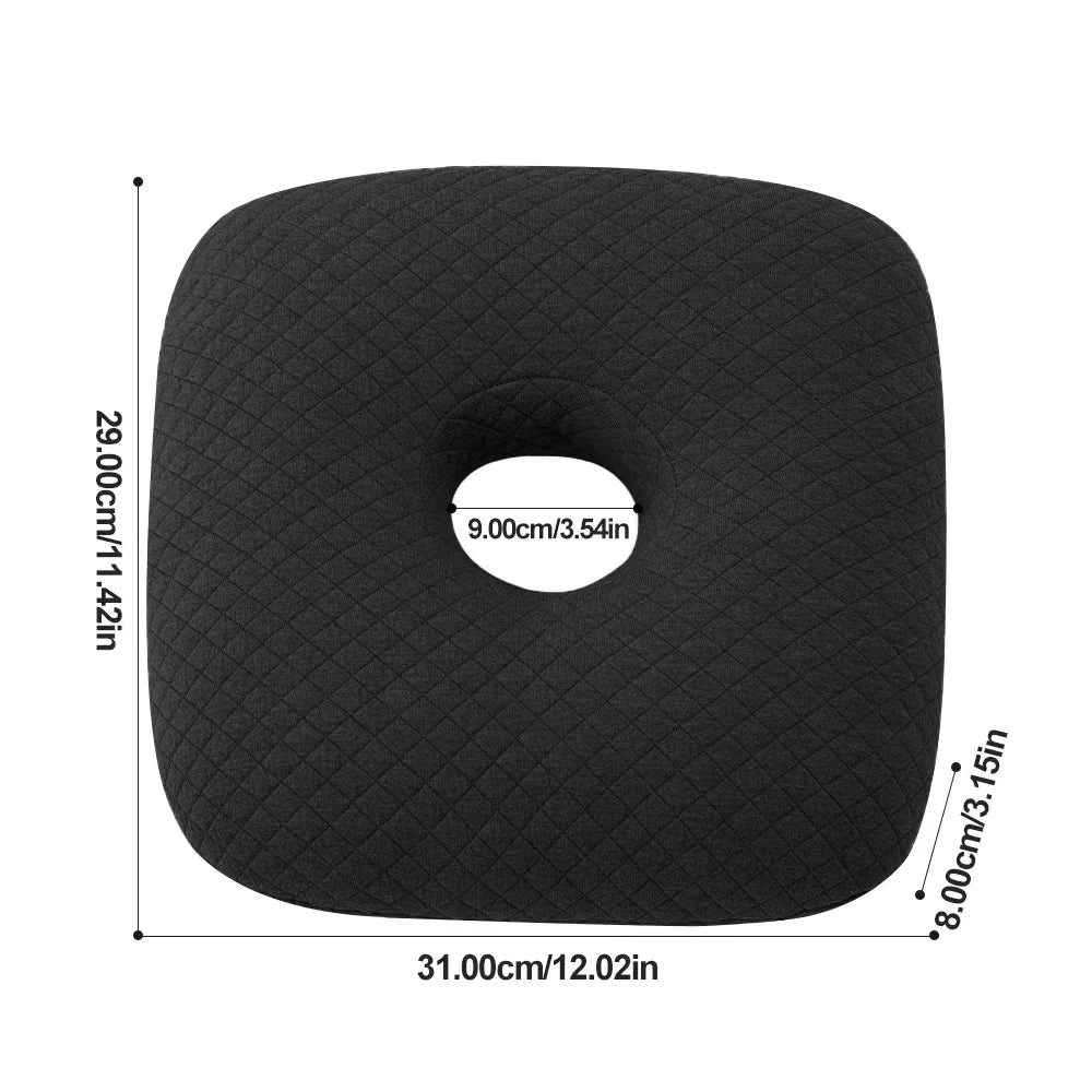 Soft Skin-Friendly Side-Sleeping Pillow with Ear Hole – Relieves Ear Pressure & Earache