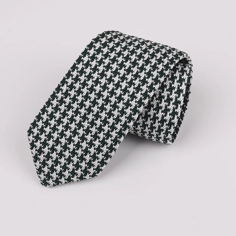 Fashion Knitted Ties for Men & Women – Casual Solid/Striped Narrow Necktie for Business, Wedding, and Daily Wear