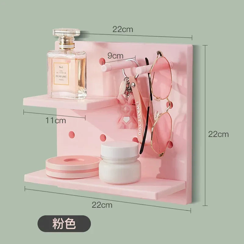 Wall Storage Rack – Hanging Shelves for Home, Kitchen & Bedroom Decor