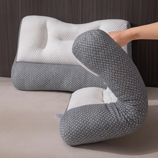 Neck Pillow – Soothes neck during sleep, suitable for all sleeping positions, ideal for home bedding.