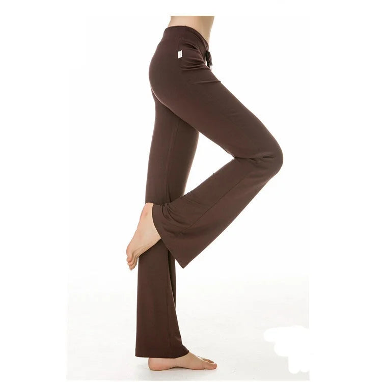 Women’s High-Waist Flare Yoga Leggings – Seamless Push-Up Workout Pants