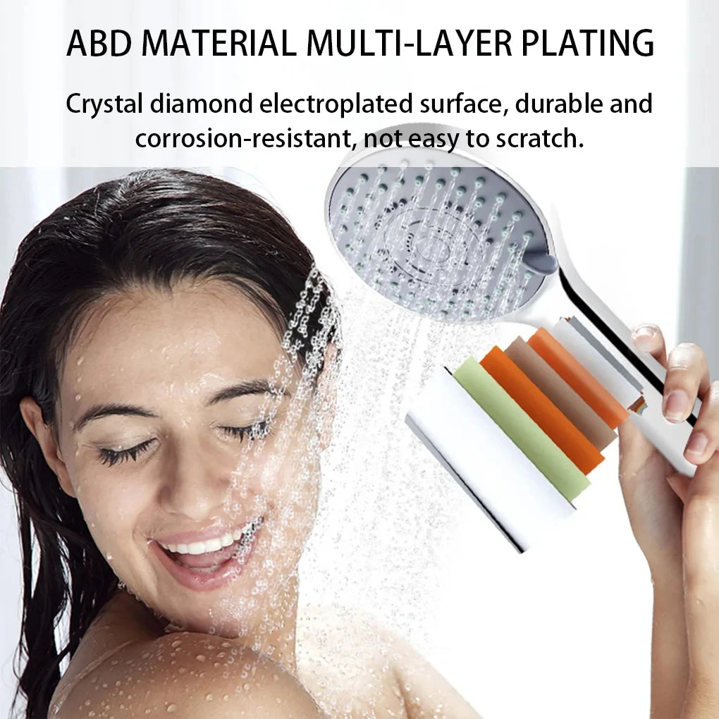 Bathroom Handheld Shower Head – 5-Mode Water-Saving SPA Sprayer
