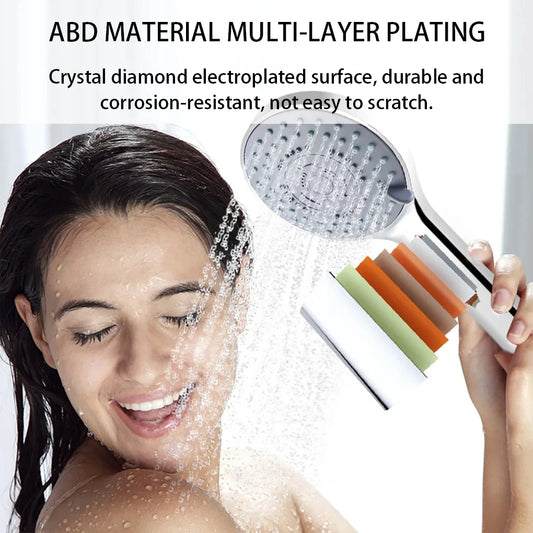 Bathroom Handheld Shower Head – 5-Mode Water-Saving SPA Sprayer
