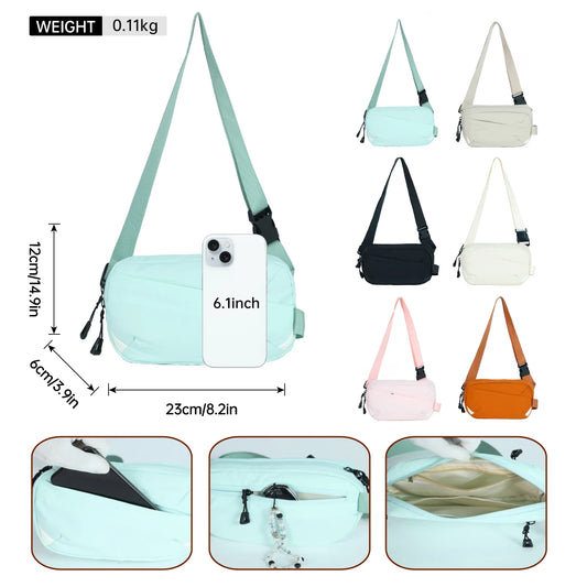 2025 Women’s Mini Crossbody Phone Bag – Small Shoulder Chest Bag for Travel, Sports & Daily Use
