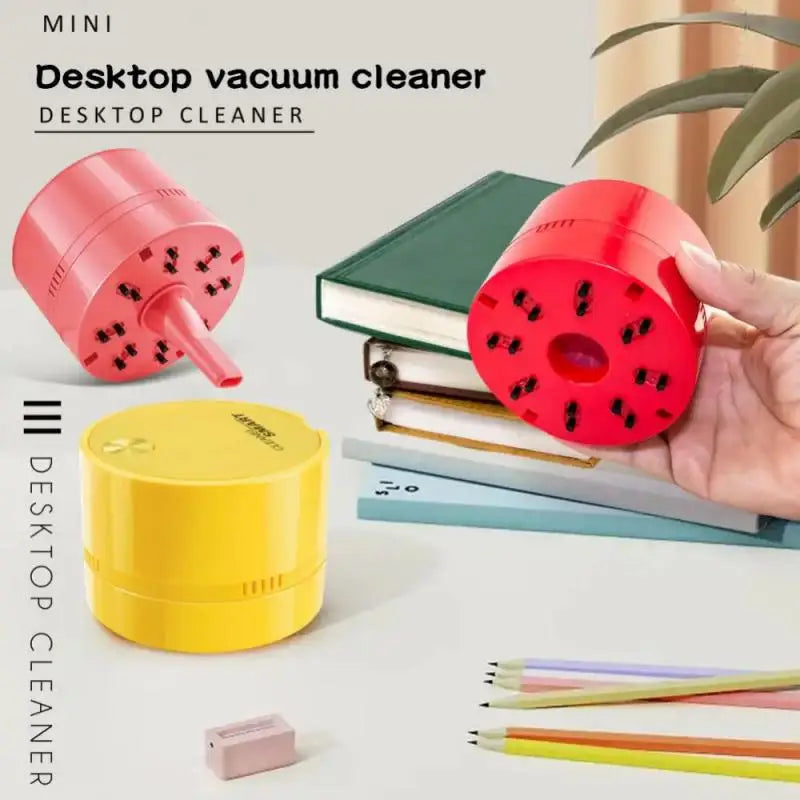 Portable Mini Desktop Vacuum Cleaner – Home, Office, Keyboard & Car Dust Sweeper