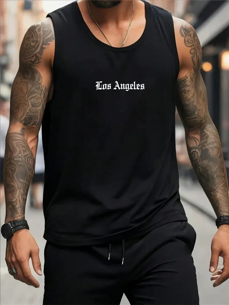 Men's Summer Mesh Vest – Quick-Dry, Breathable, Sleeveless Fitness Shirt