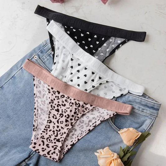 Women’s Cotton Briefs – Low-Waist Comfortable Panties, Lingerie Underwear