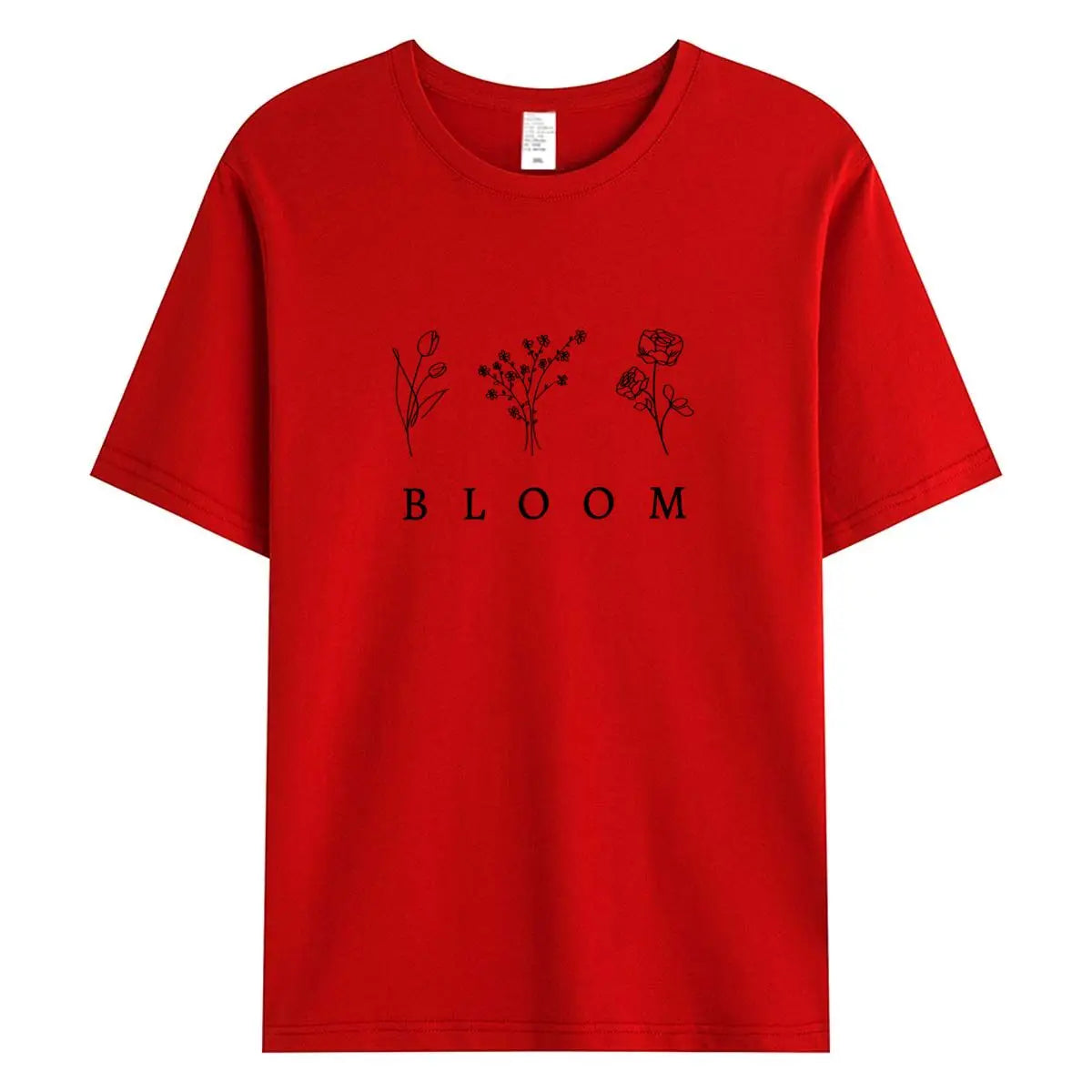 Women’s Oversized Cotton Summer T-Shirt – Short Sleeve Casual Tee