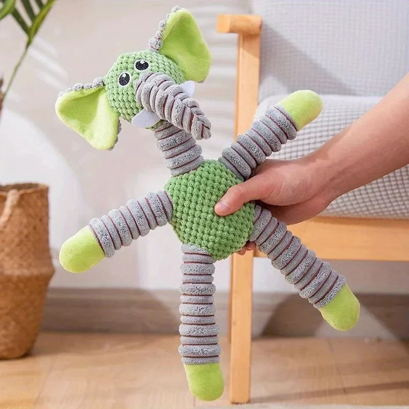 Plush Dog Toy – Cute Chew & Interactive Toy for Small and Medium Dogs