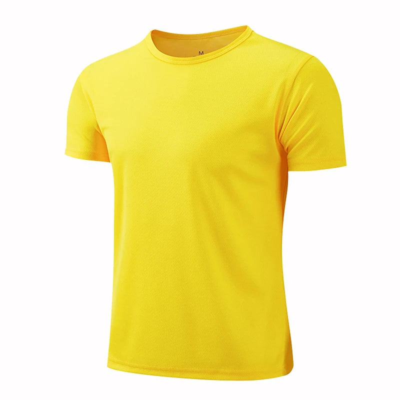 Men's Quick-Dry Sports T-Shirt — Breathable Gym & Running Tee