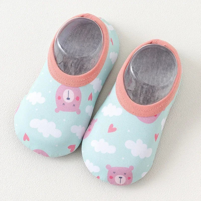 Kids Cartoon Anti-Slip Water Shoes – Summer Pool & Beach Swim Socks.