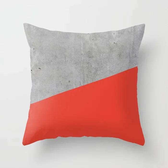 Home Decorative Pillowcase – Red Plaid Design