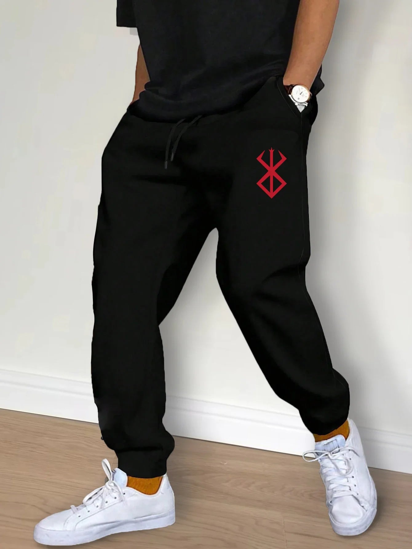 Men's Casual Joggers – Drawstring, Fitness, Streetwear.