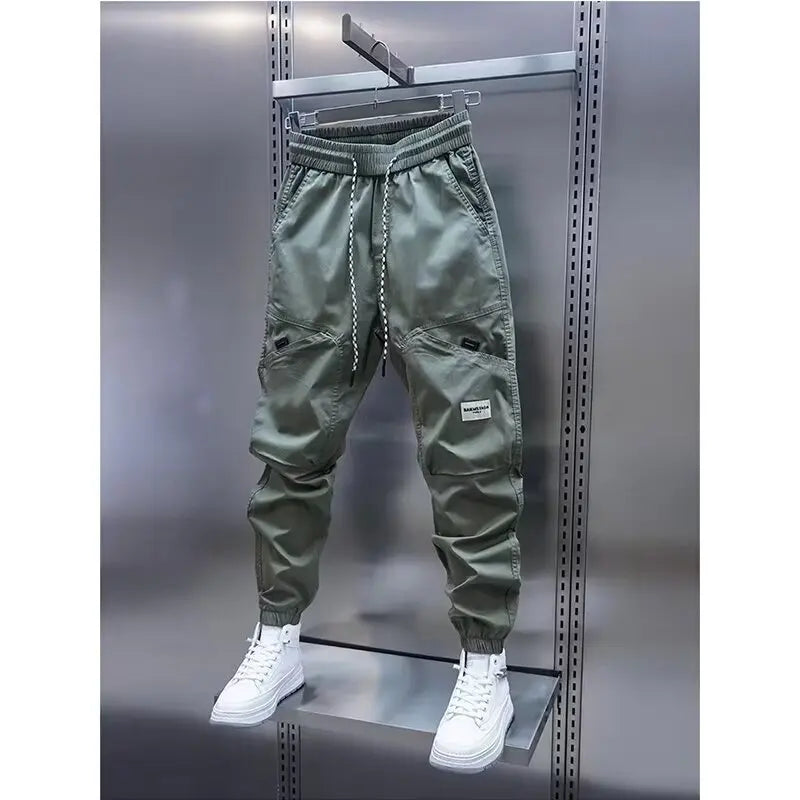 Men’s Harem Pants – Breathable Casual Straight Trousers