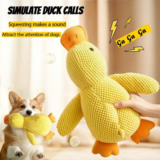 Durable Plush Dog Toys – Squeaky Chew-Resistant Puppy Teething Toy, Interactive Self-Entertaining Boredom Relief for Small & Medium Dogs