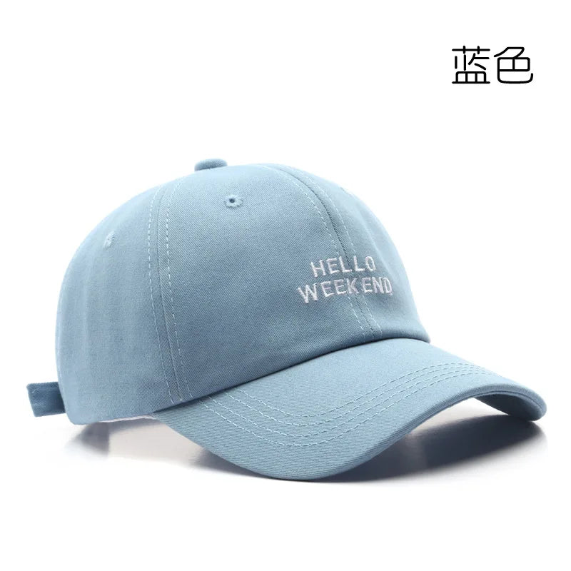 Spring/Autumn Baseball Cap/Hat– Unisex Hip Hop Snapback with Letter Embroidery