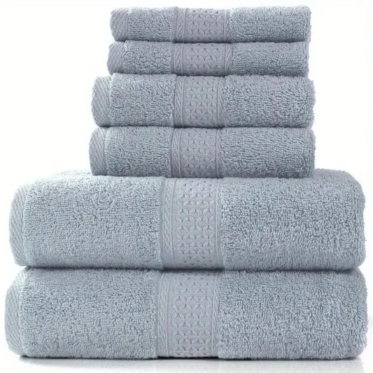 Bath Towel – Soft, Absorbent Cotton Washcloth, Solid Color, Multipurpose for Bathroom & Hotel Use