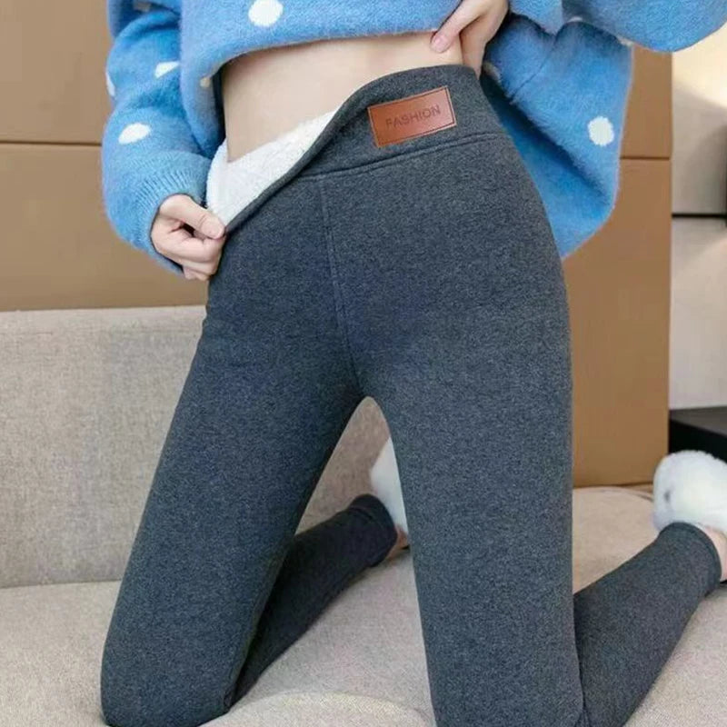 Thermal Women’s Leggings – High Waist, Winter Warm, Velvet Elastic Pants