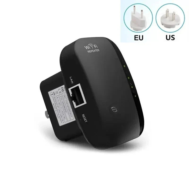 Wireless Wi-Fi Signal Booster – Home Network Repeater & Extender