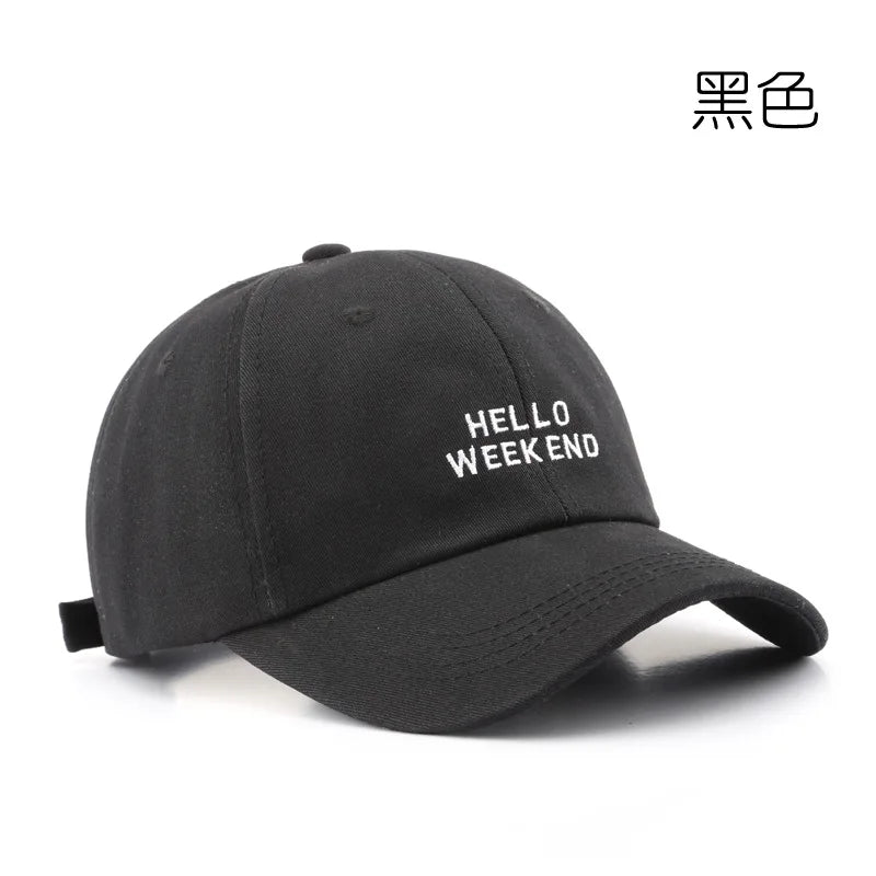 Spring/Autumn Baseball Cap/Hat– Unisex Hip Hop Snapback with Letter Embroidery