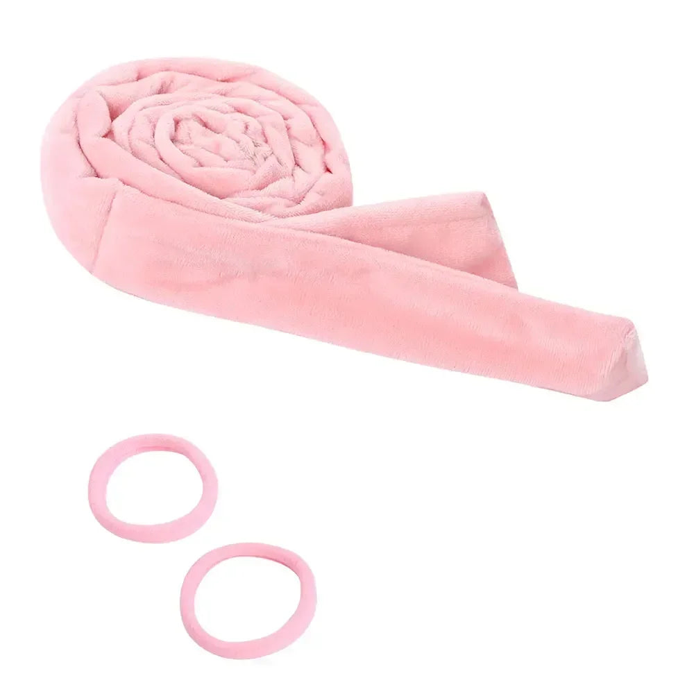 Heatless Curling Rod Headband – Soft, No-Heat Hair Rollers for Sleeping Curls
