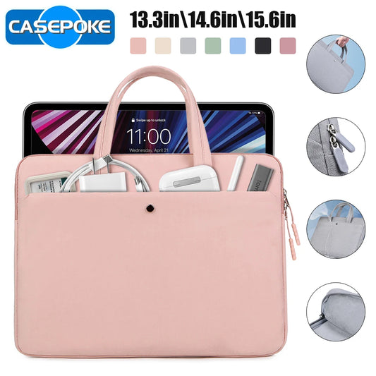 CASEPOKE Laptop Bag – Women’s Handbag for 13–15.6” Devices