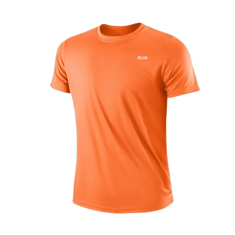 Men's Quick-Dry Gym T-Shirt – Lightweight, Moisture-Wicking, Short Sleeve