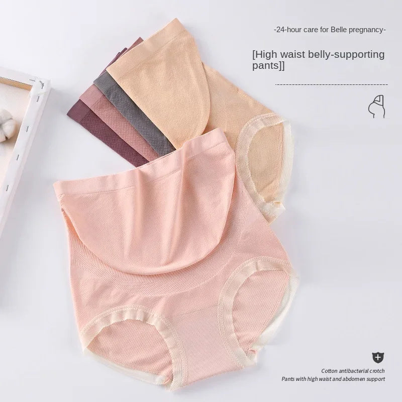 High Waist Maternity Panties – Adjustable Belly Support Briefs