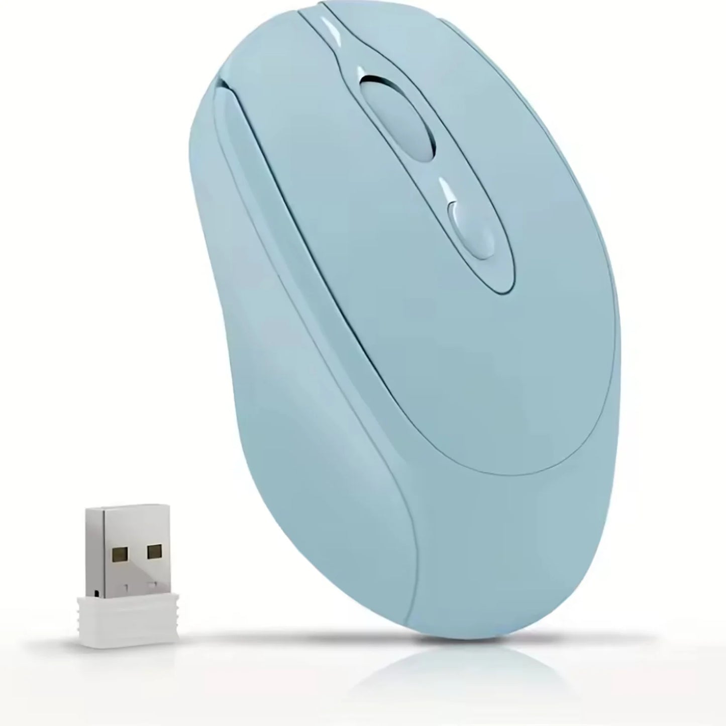 Bluetooth Wireless Mouse – Silent, Rechargeable, Multi-Device Compatible