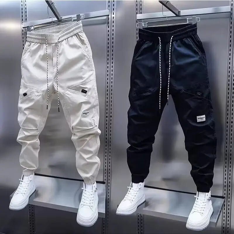 Men’s Harem Pants – Breathable Casual Straight Trousers