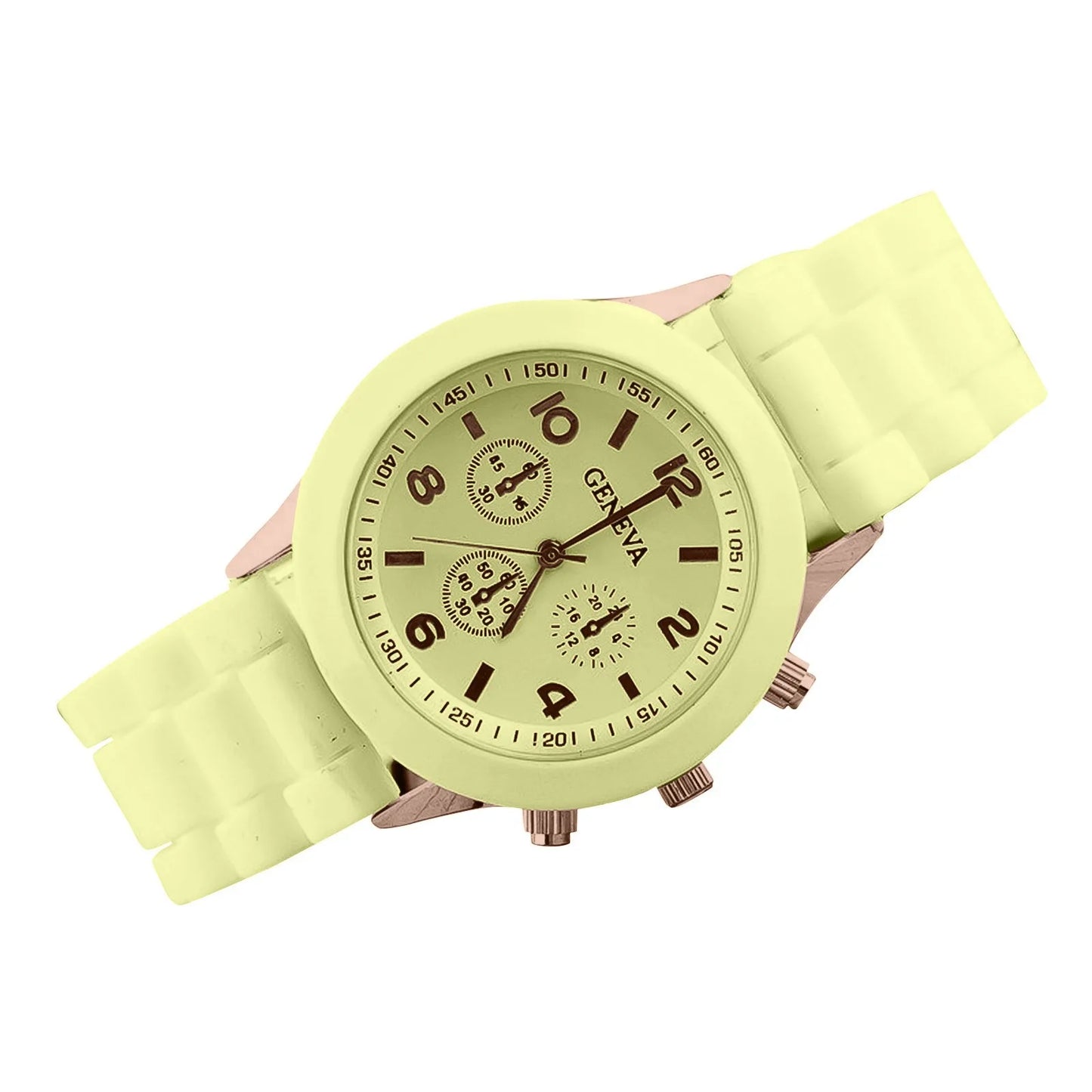 Women’s 2025 Luxury Silicone Strap Quartz Watch