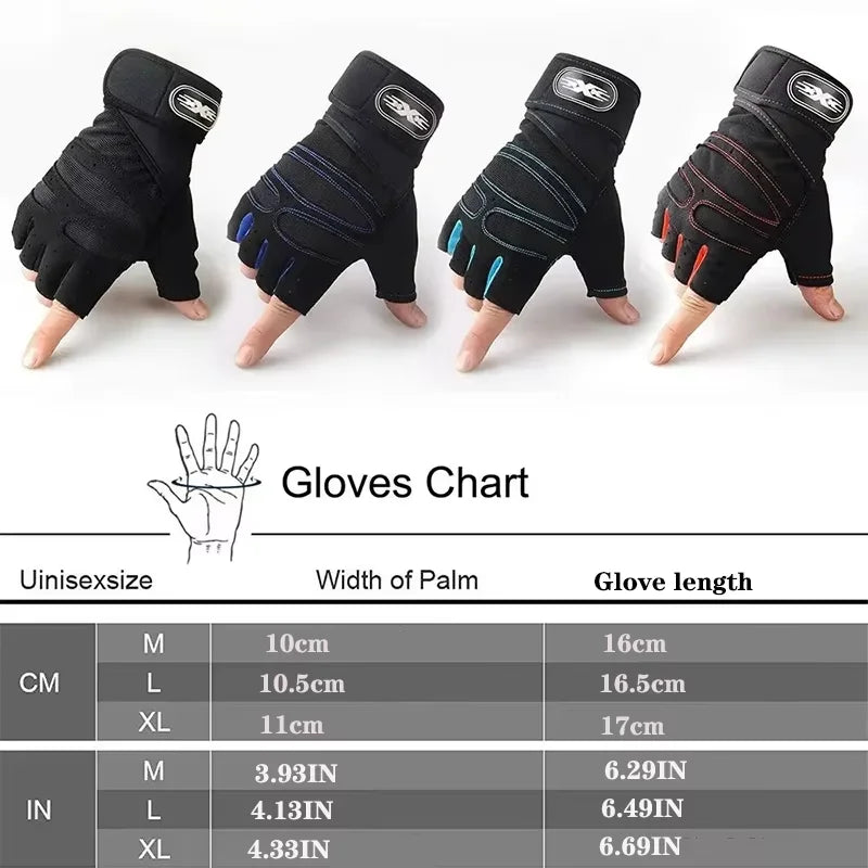 Gym Gloves – Shockproof Grip & Wrist Support