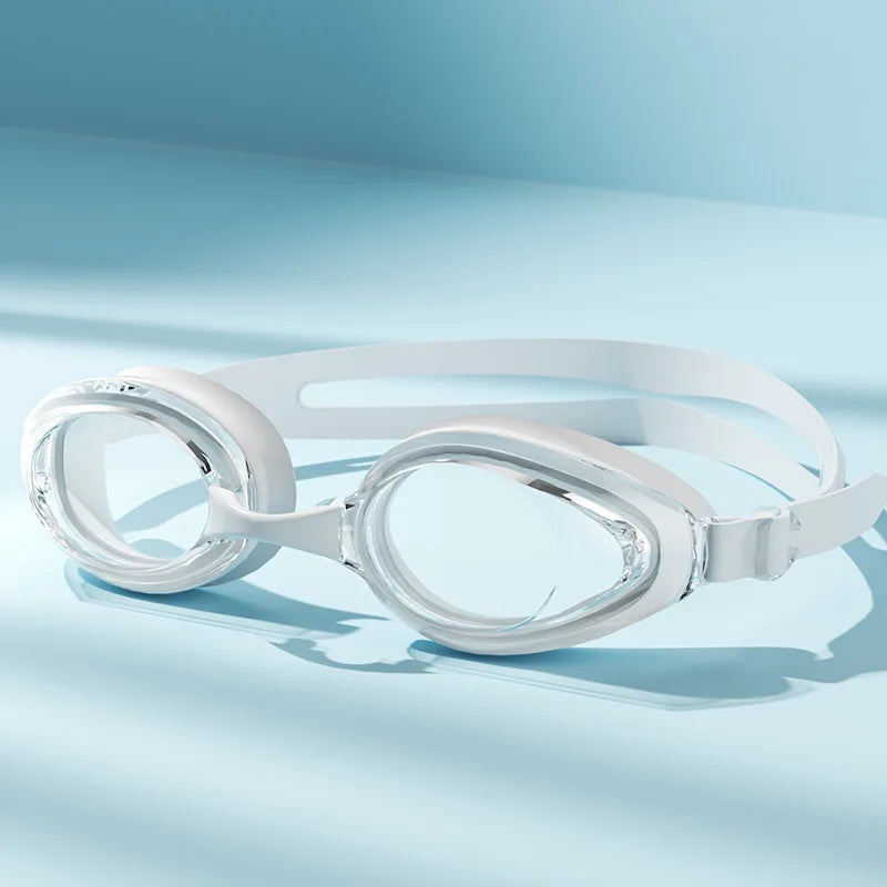 Professional Anti-Fog Swimming Goggles – Waterproof, UV Protection (Unisex)