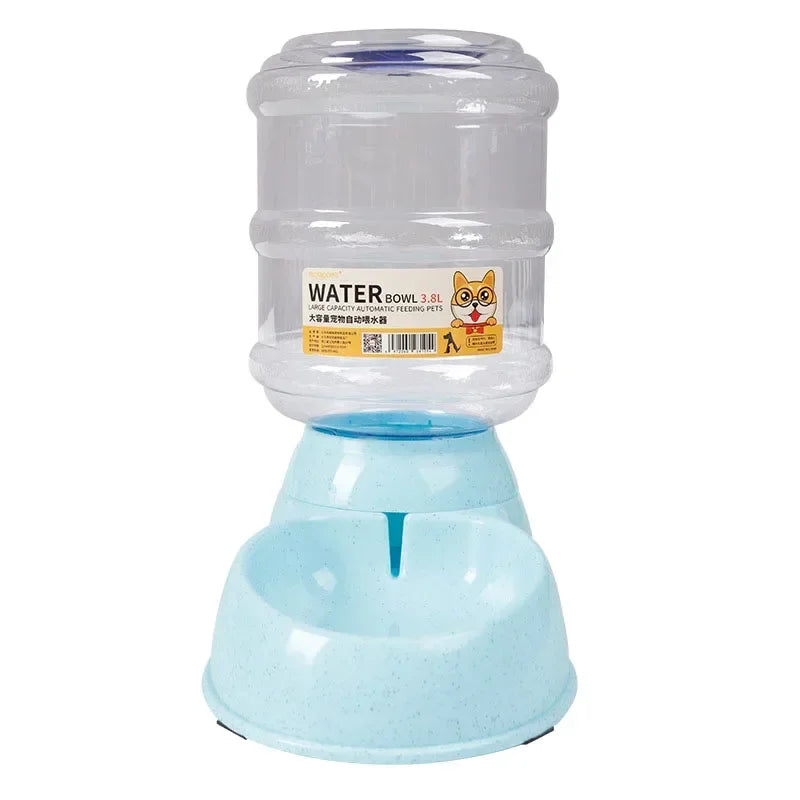 Automatic Pet Feeder & Water Dispenser – Dog & Cat Feeding Bowl
