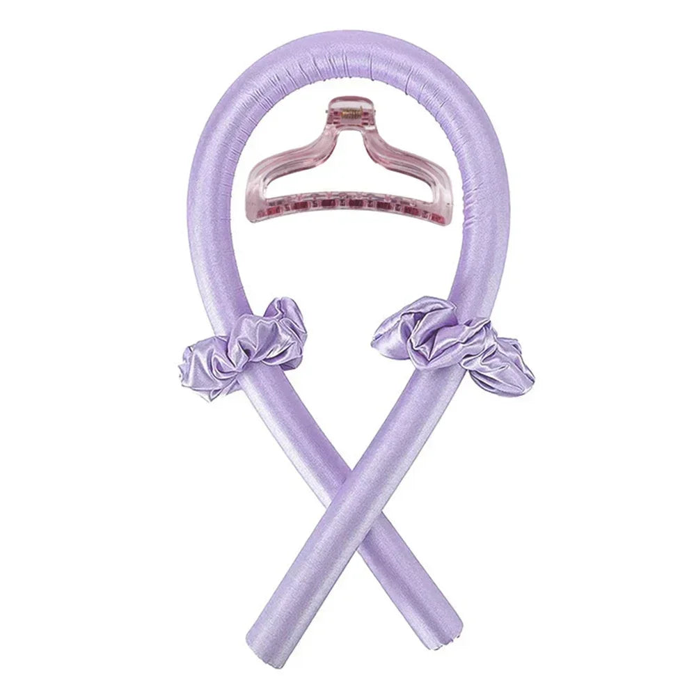 Heatless Curling Rod Headband – Soft, No-Heat Hair Rollers for Sleeping Curls