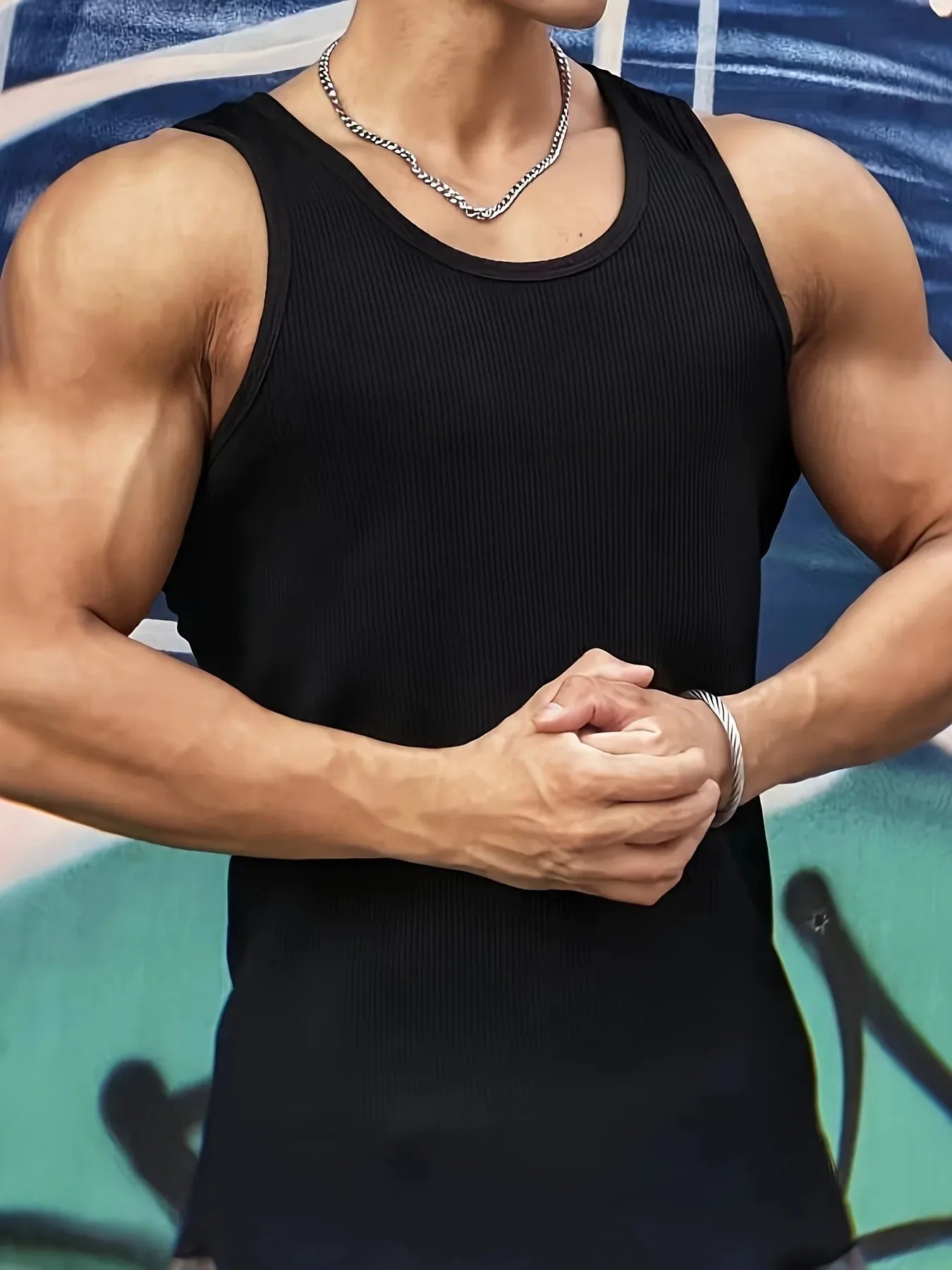 Men's Quick-Dry Compression Tank Top – Fitness, Basketball, Running