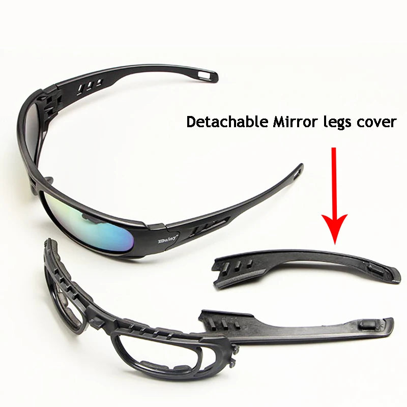 C6 Tactical Polarized Glasses – Windproof Outdoor Goggles